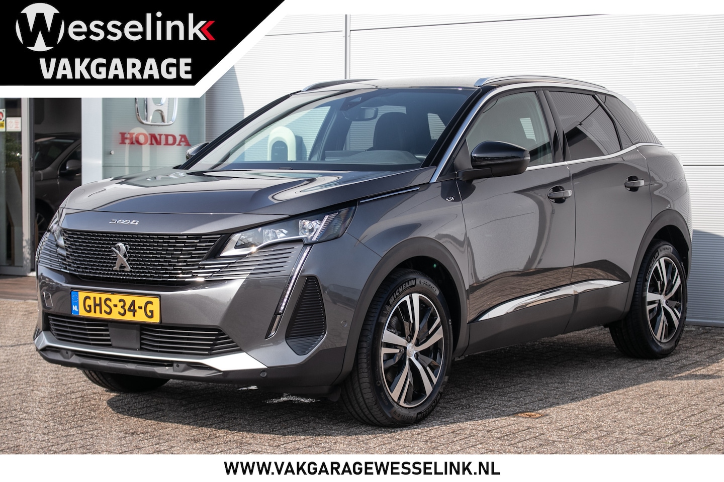 Peugeot 3008 - 1.2 PureTech GT AUTOMAAT - All-in rijklrprs | 360° Camera | Navi | Adpt. cruise | Stoelver - AutoWereld.nl