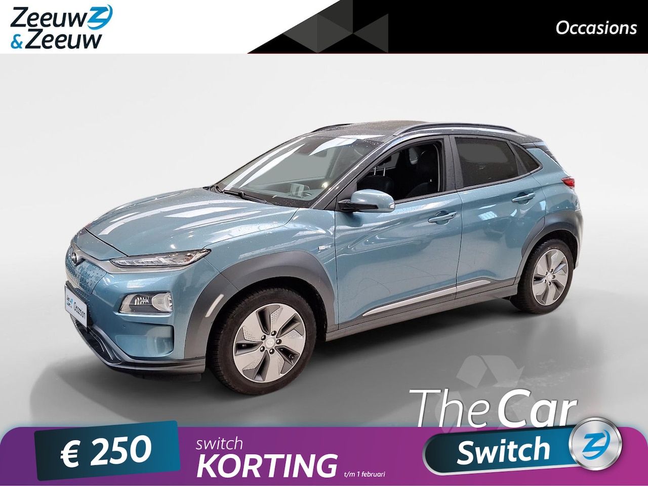 Hyundai Kona Electric - EV Premium 64 kWh 12 maanden Bovag Garantie | Luxe Uitvoering | Open Dak | Lederen Bekledi - AutoWereld.nl