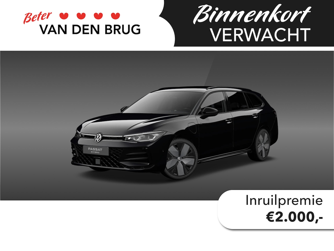 Volkswagen Passat Variant - 1.5 eHybrid 204 PK R-Line Edition | Trekhaak | Panoramadak | Black Style | Achteruitrijcam - AutoWereld.nl