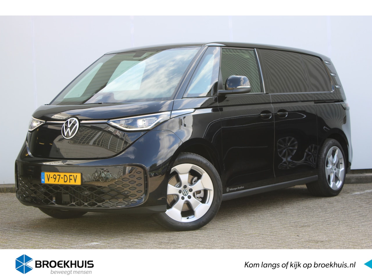 Volkswagen ID. Buzz Cargo - 77 kWh 204 PK | Navi | 20'' Velgen | Open&Close| Full LED | Trekhaak | Camera | 2x schuifd - AutoWereld.nl