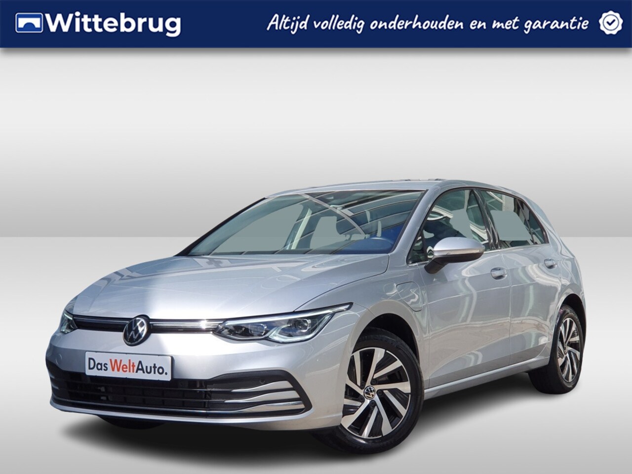 Volkswagen Golf - 1.4 eHybrid Style / Digitale Cockpit / Stoel + Stuurverwarming / Parkeersensoren V+A / 16" - AutoWereld.nl