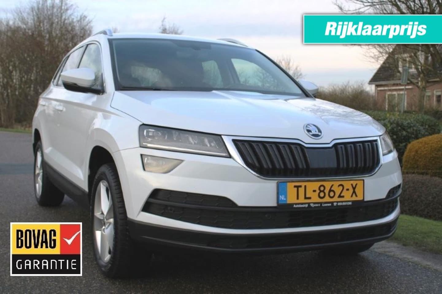 Skoda Karoq - 1.0 TSI 116pk Style ECC/Cruise/Navi/PDC/Camera/LED/DAB/Stoeverw - AutoWereld.nl