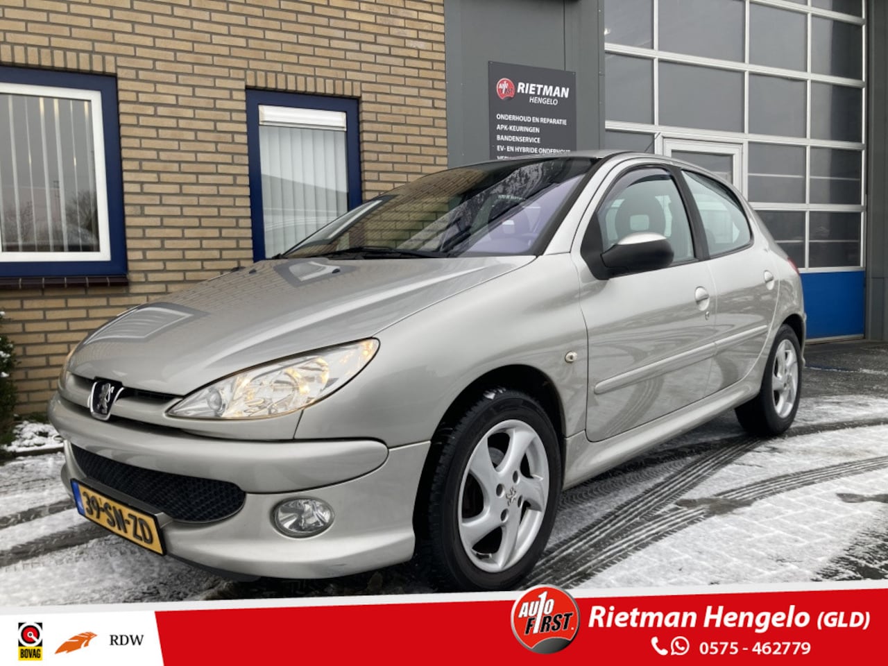 Peugeot 206 - 1.4 Air-line 3 Trekhaak - Clima - LM - Airco - AutoWereld.nl