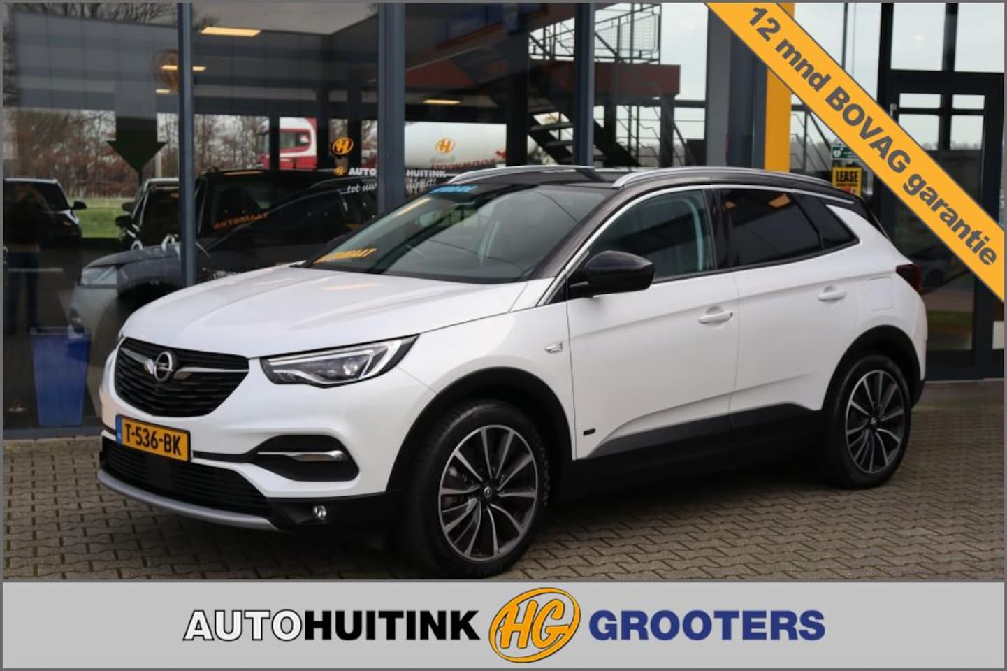 Opel Grandland X - 1.6 Turbo Hybride PHEV Ultimate - Camera - Apple/Android Auto - AutoWereld.nl