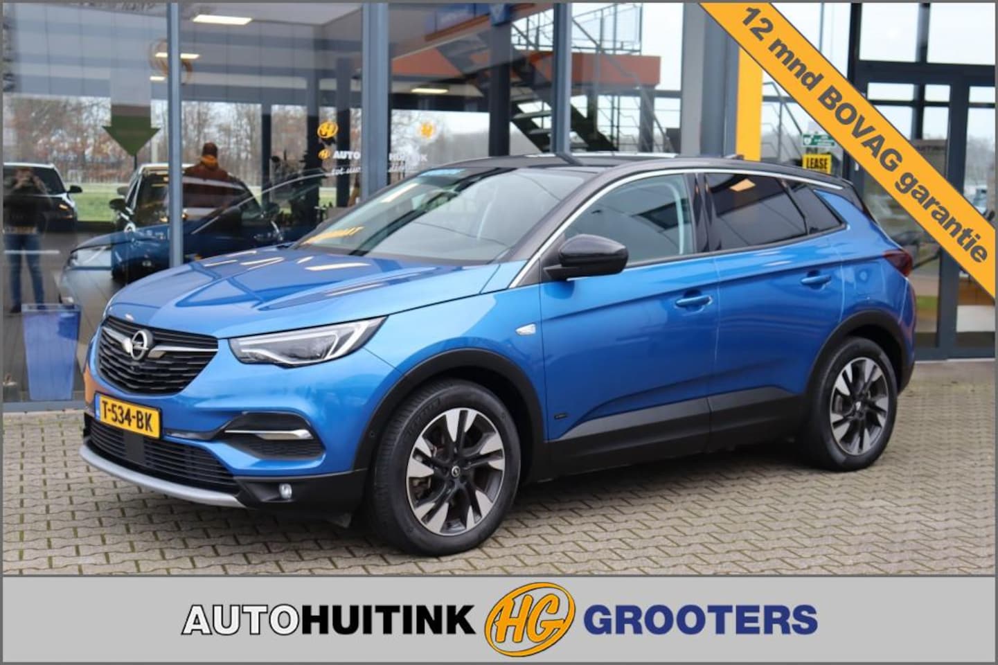 Opel Grandland X - 1.6 Turbo Hybride PHEV Ultimate - Camera - Apple/Android Auto - AutoWereld.nl