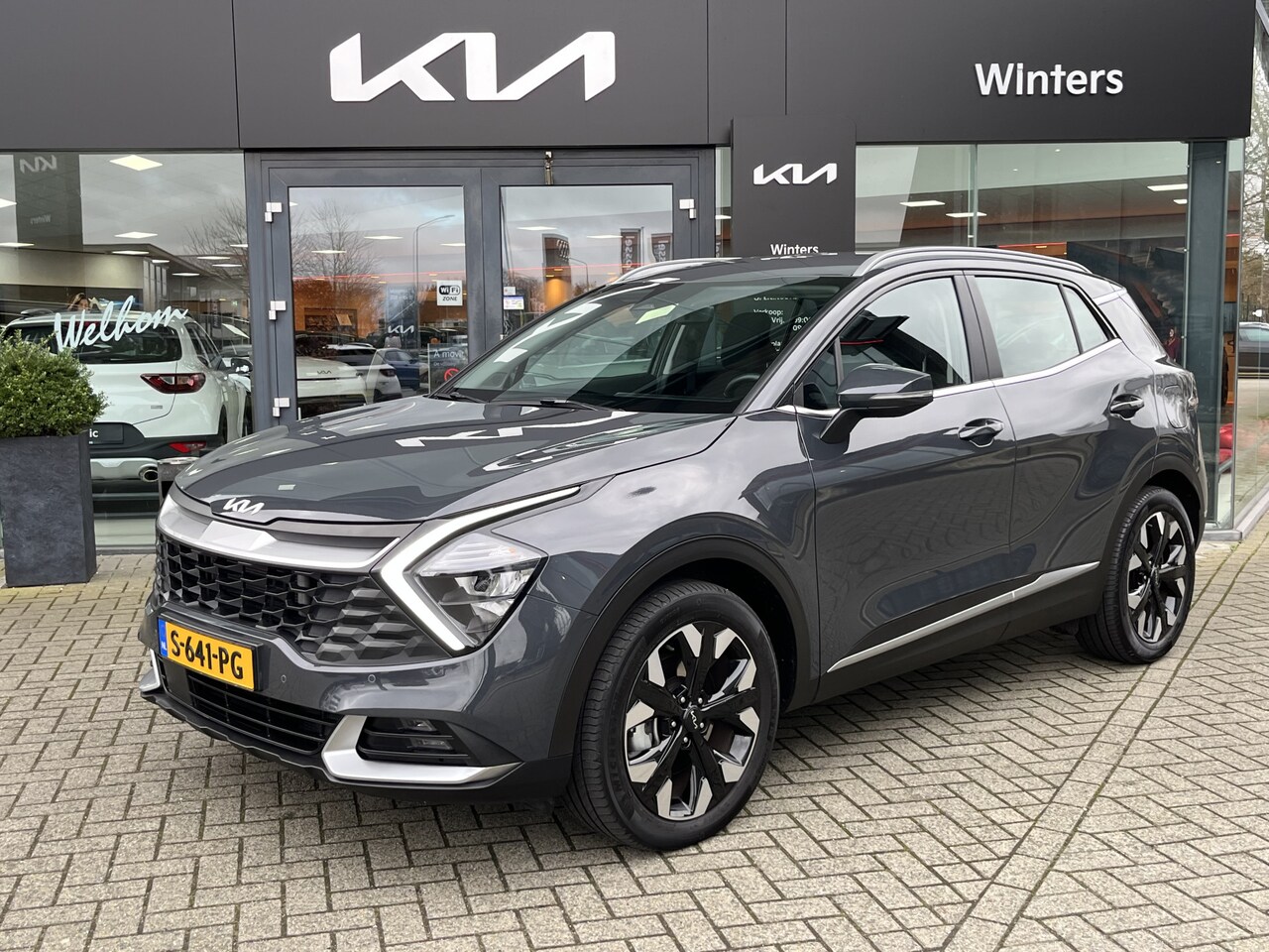 Kia Sportage - 1.6 T-GDi Plug-in Hybrid AWD DynamicLine ECC Cr.Control-Adapt. Navi+Camera BT+USB 19"LMV T - AutoWereld.nl