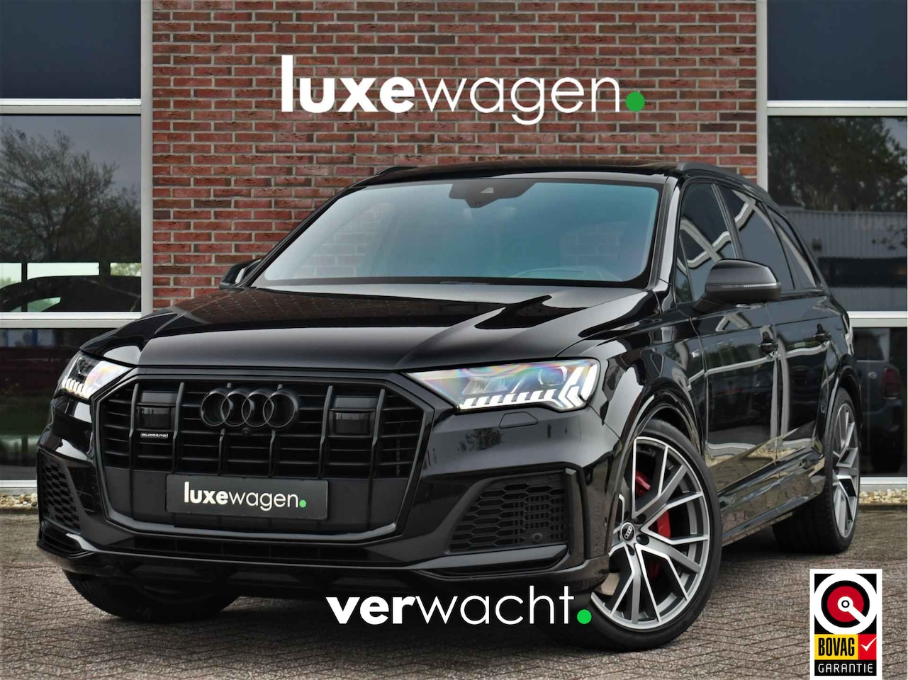 Audi Q7 - 55 TFSI e quattro S-Line Pano ACC 22inch Optic-Black Softclose Memory - AutoWereld.nl