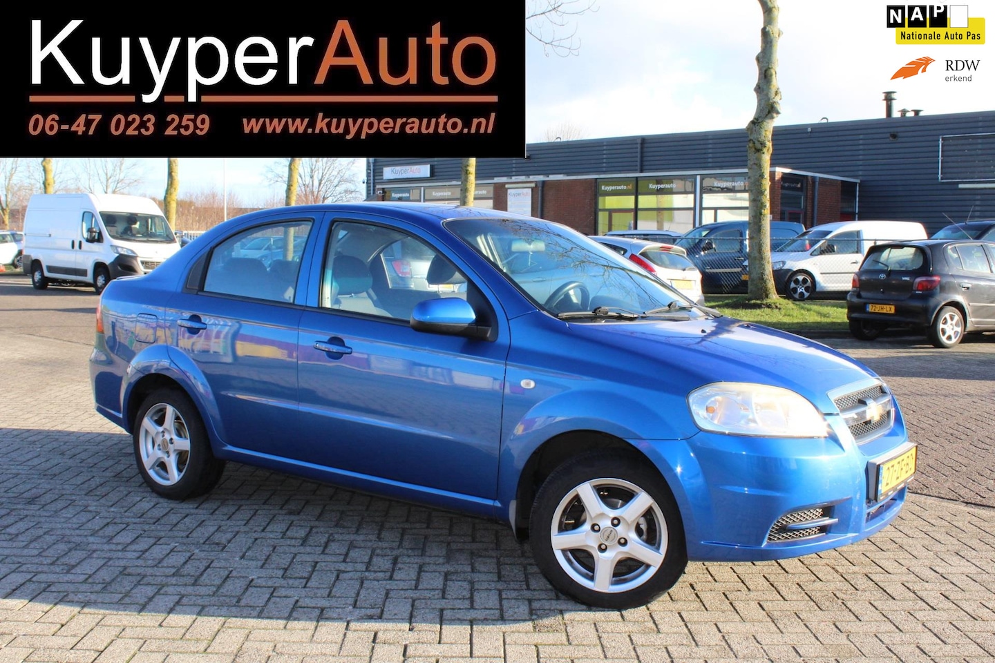 Chevrolet Aveo - 1.4-16V Style airco nw apk nap - AutoWereld.nl