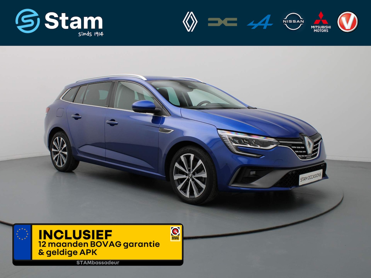 Renault Mégane E-Tech - Estate Plug-In Hybrid 160pk R.S. Line Camera | Cruise | Head-Up | Navi | Parksens. | Stoel - AutoWereld.nl