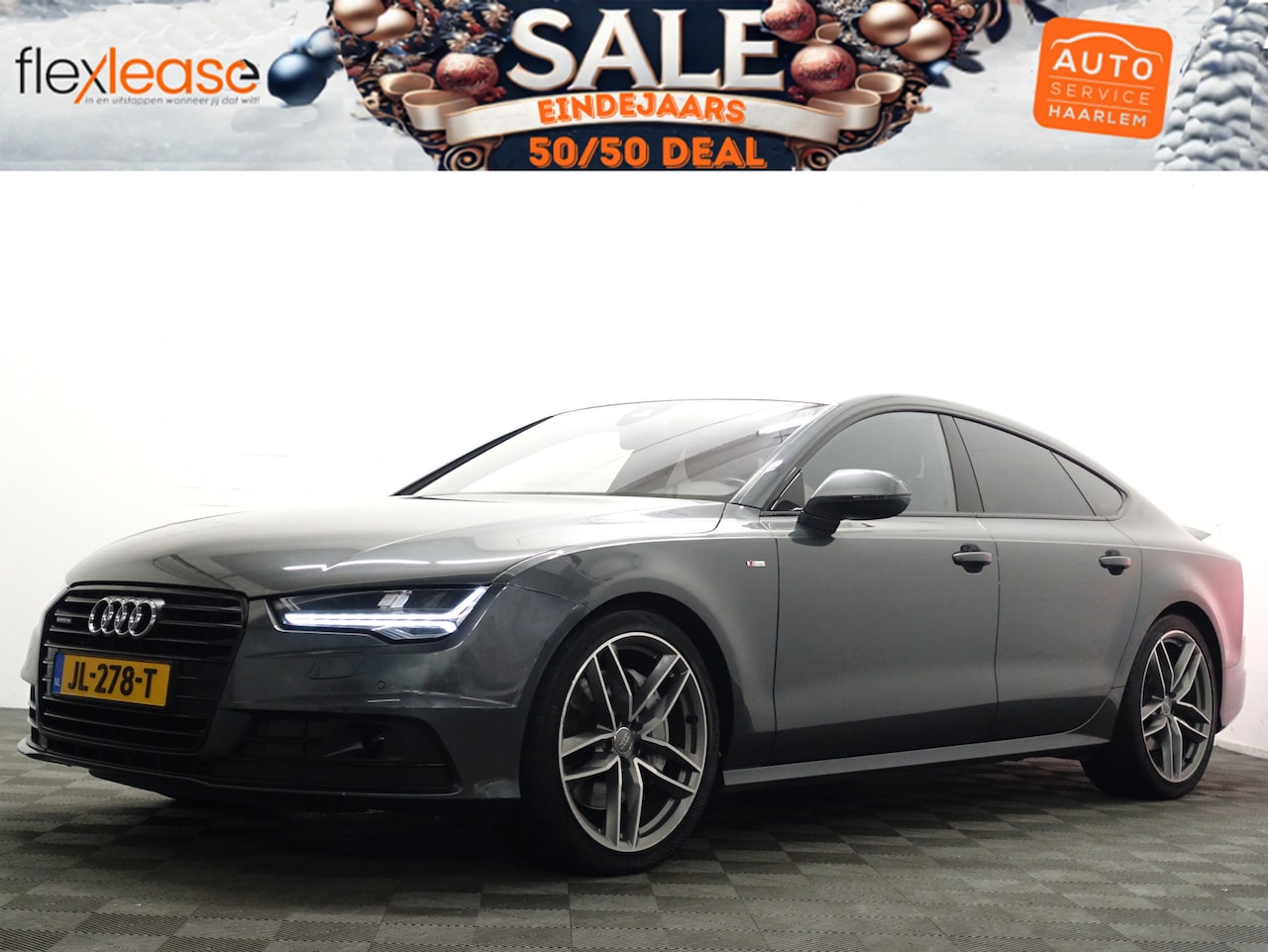 Audi A7 Sportback - 3.0 TDI BiTurbo 380pk Quattro S Line Aut- Facelift, Bose Audio, Keyless, Sport Leder Inter - AutoWereld.nl