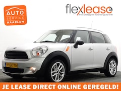 MINI Countryman - 1.6 Pepper , Full map Navi, Leer, Mf Stuur, Cruise, ECC, LMV