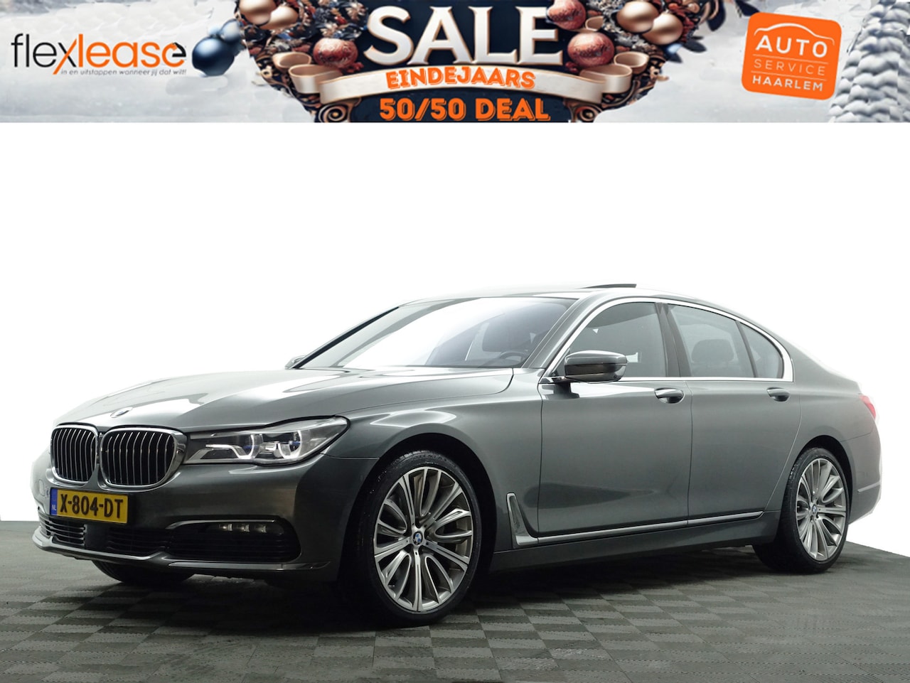 BMW 7-serie - 730d xDrive M Individual Aut- Schuifdak, Stoelventilatie, Head Up, 360 Camera, Ada Cruise, - AutoWereld.nl