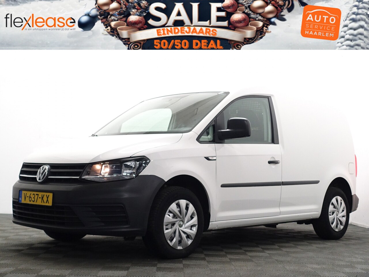 Volkswagen Caddy - 2.0 TDI Euro 6 L1 BMT Comfortline- Airco, Elek Pakket, Trekhaak, Grijs Kenteken - AutoWereld.nl