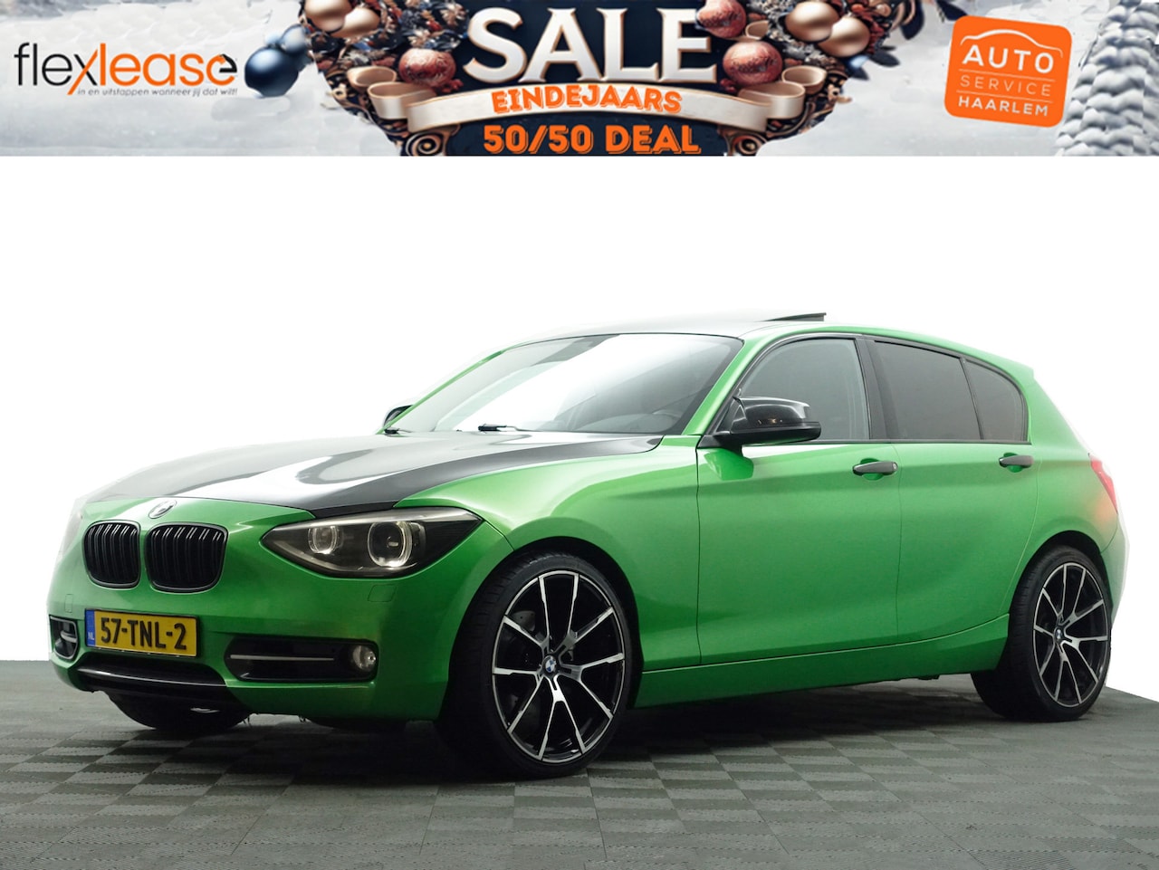 BMW 1-serie - 118i M Sport- Schuifdak, Xenon Led, Leder Sport Interieur, Carbon Pakket, Park Assist - AutoWereld.nl