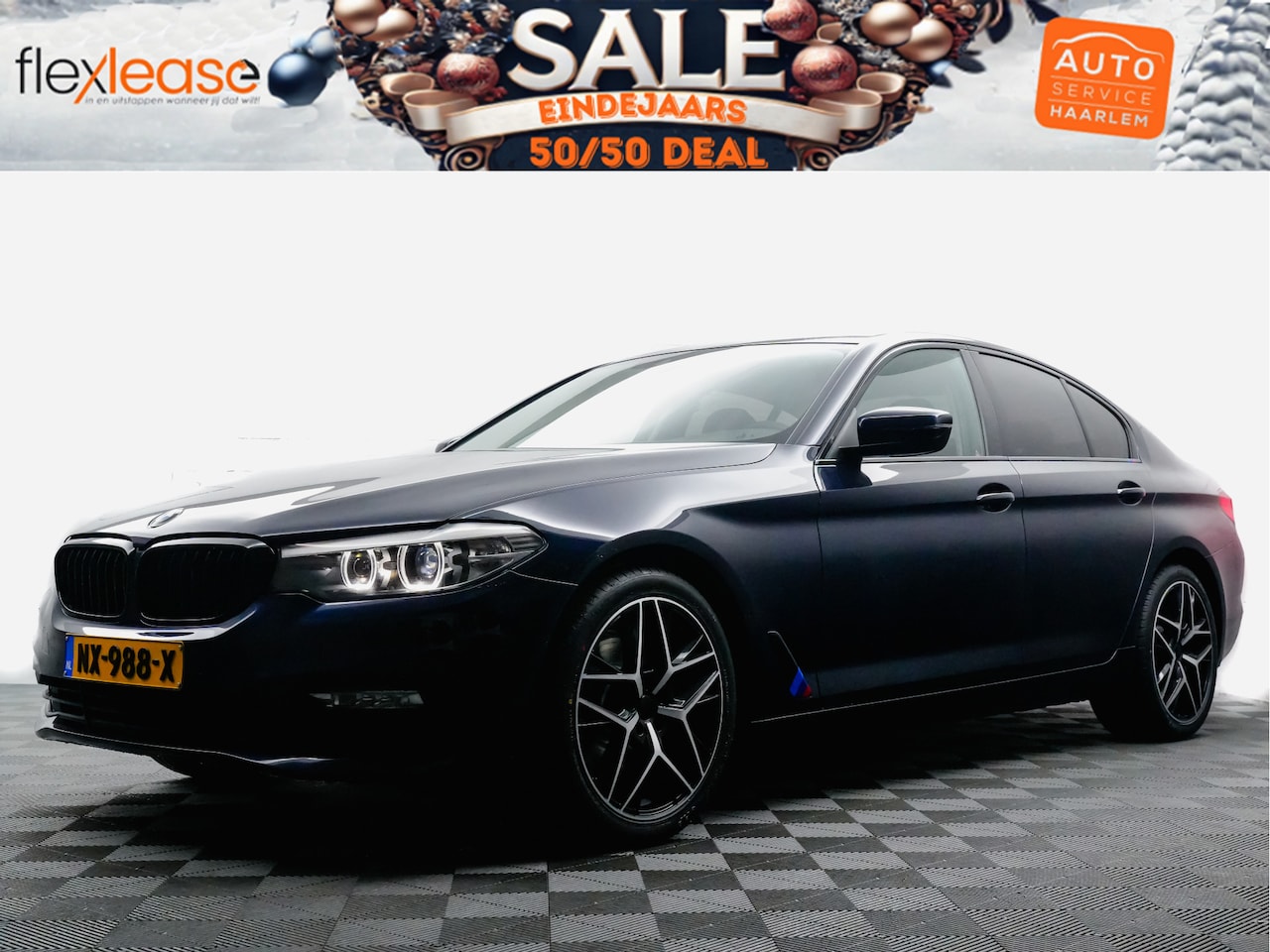 BMW 5-serie - 520D Sedan M Sport 191pk Aut- NAP 88dkm, Virtual Cockpit, Nappa Leder, Xenon led, Clima, N - AutoWereld.nl