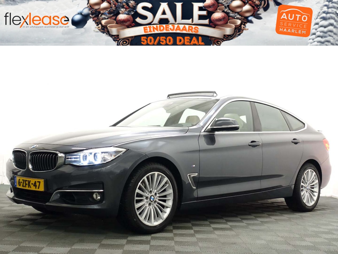 BMW 3-serie Gran Turismo - 320i M Sport Aut- Panoramadak, Sport Leder, Xenon Led, Head up, Memory - AutoWereld.nl