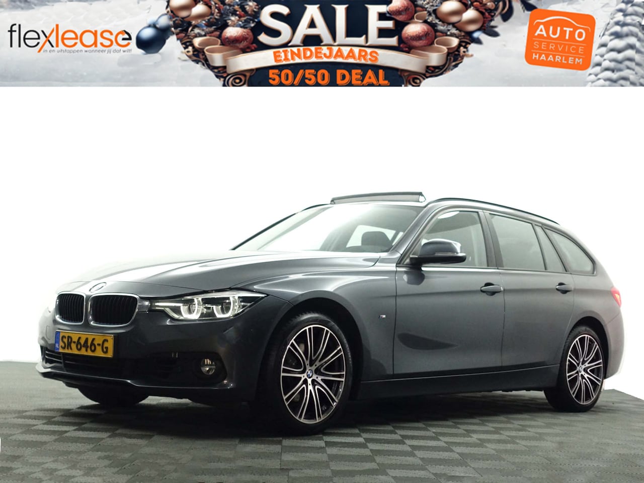 BMW 3-serie Touring - 318i M Sport High Exe Aut- Panodak, Sport Interieur, Head Up, Xenon Led, Park Assist, Stan - AutoWereld.nl