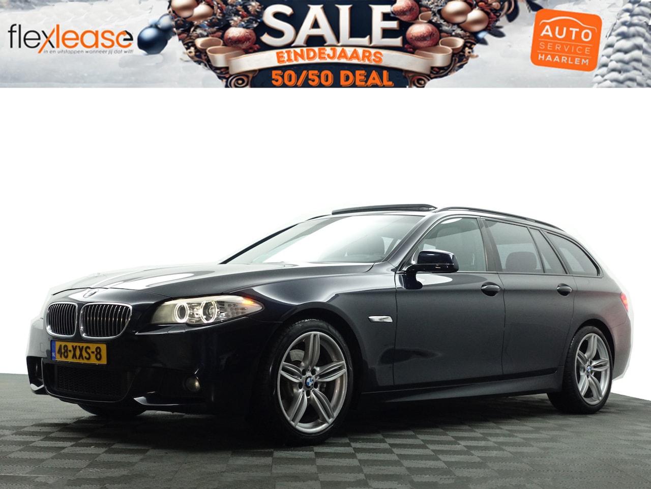 BMW 5-serie Touring - 520i 184Pk M Sport Aut- Panoramadak, Virtual Cockpit, Park Assist, Xenon Led, Navi - AutoWereld.nl