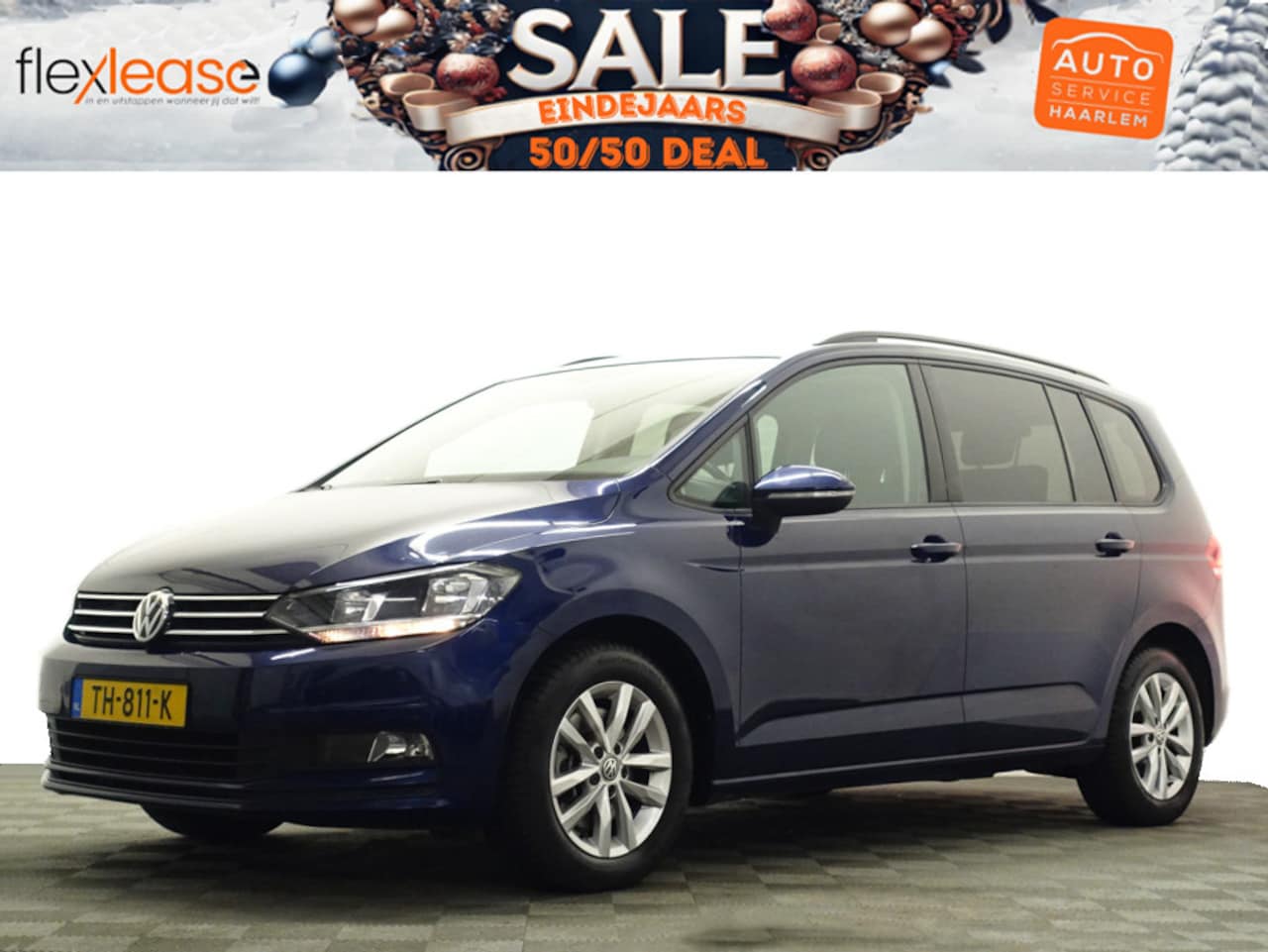 Volkswagen Touran - 1.2 TSI Highline- 7 Pers, Carplay, Park Assist, Navi, Clima, Cruise - AutoWereld.nl