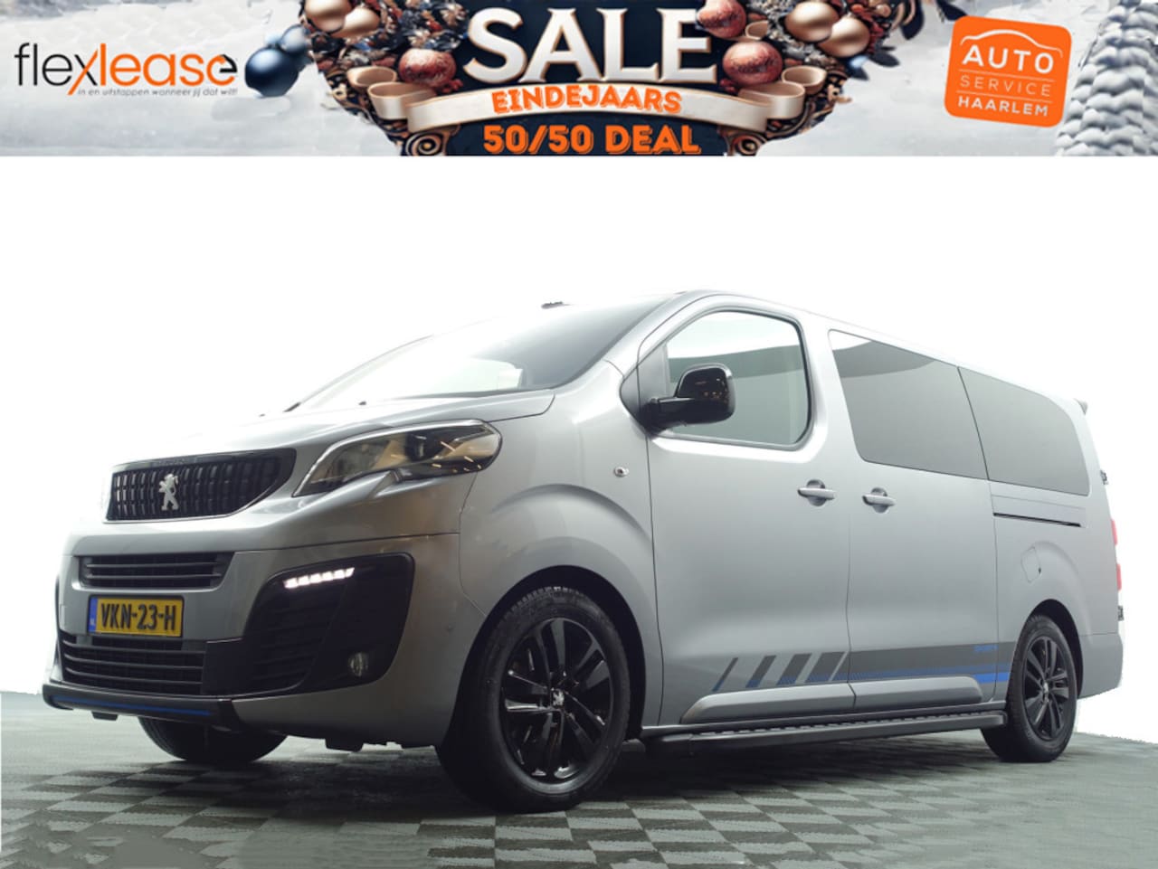 Peugeot Expert - 2.0 BlueHDI Sport 1 of 350 Limited Edition Euro 6 Aut- DC, 5/6 Pers, 2x Schuifdeur, Head U - AutoWereld.nl