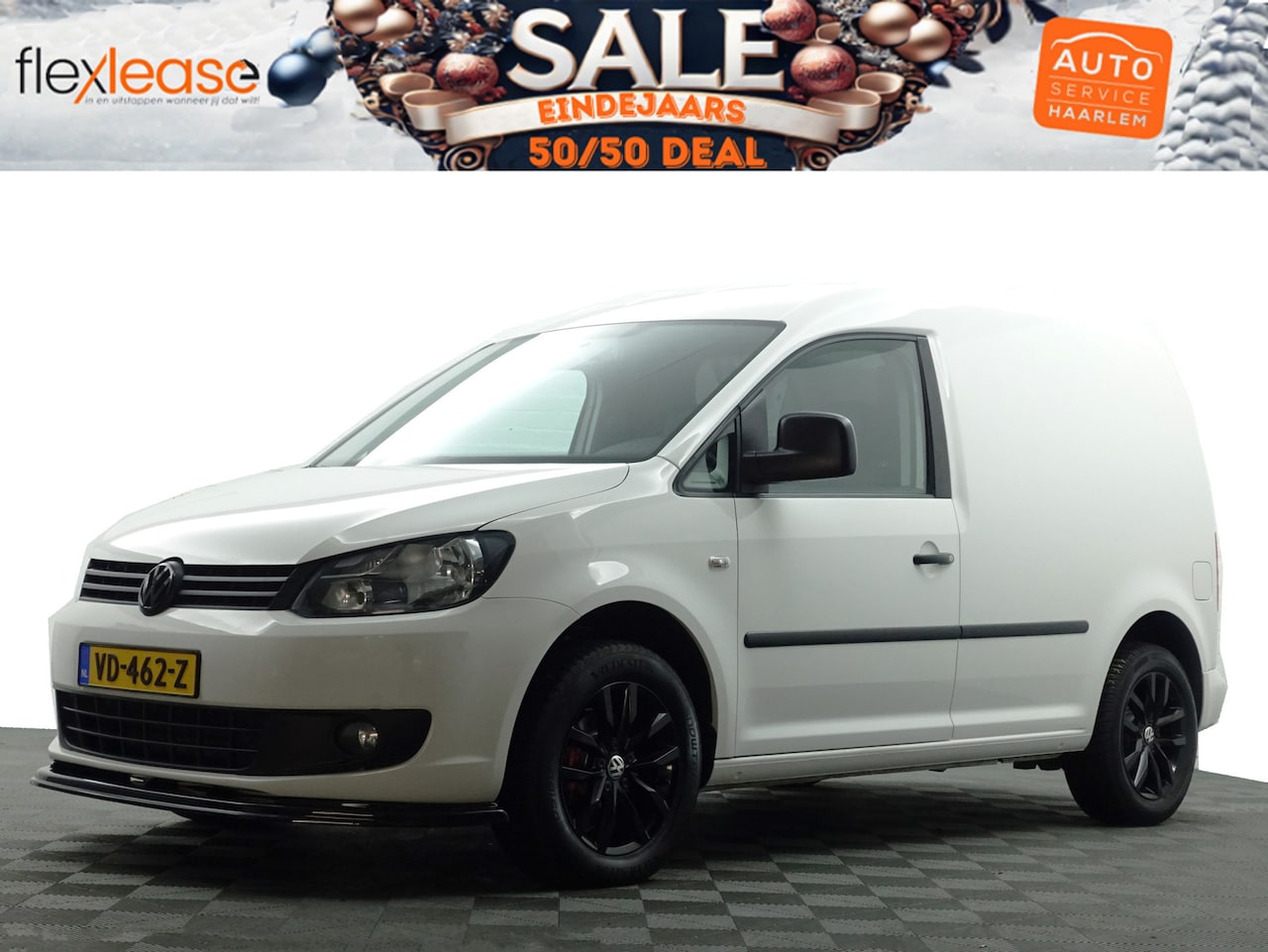 Volkswagen Caddy - 1.6 TDI Highline+ Kast Inrichting, Clima, Cruise, Trekhaak, Elek Spiegel Pakket - AutoWereld.nl