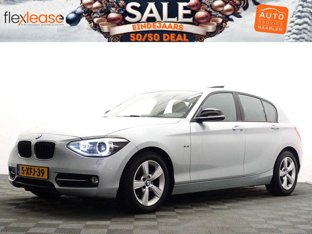 BMW 1-serie - 116D High Executive Sport- Schuifdak, Navi, Xenon, Sport Interieur, LMV - AutoWereld.nl