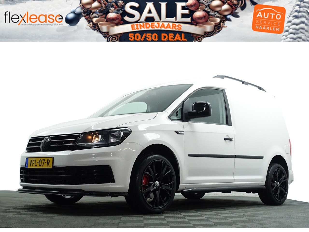 Volkswagen Caddy - 2.0 TDI Euro 6 L1 R-line+ Sport Leder, Cruise, Clima, Elek Pakket - AutoWereld.nl