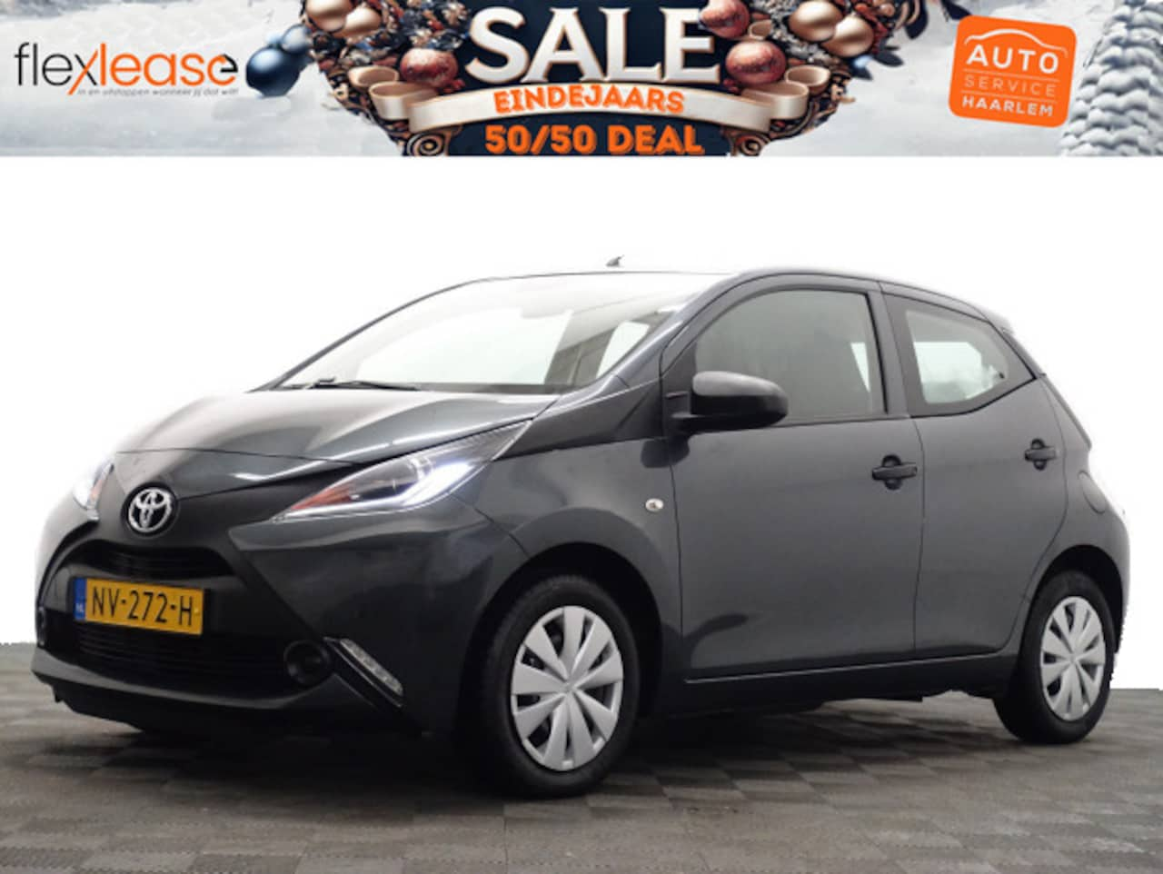 Toyota Aygo - 1.0 VVT-i x-fun- Led, Cruise, Clima, Mf Stuur, Elek Pakket - AutoWereld.nl