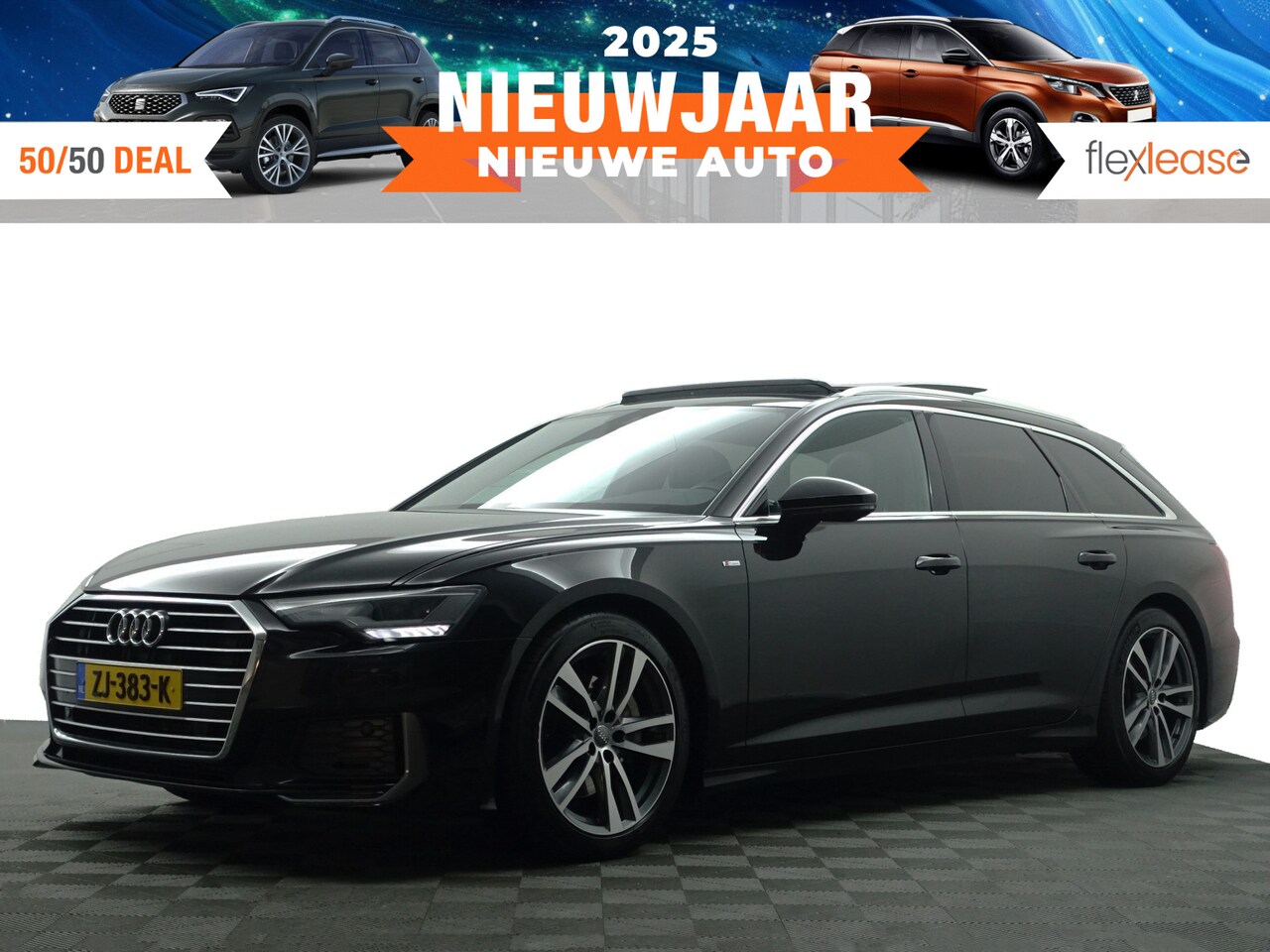 Audi A6 Avant - 45 TFSI S Line Aut- Panoramadak, Memory, CarPlay, Keyless, Elek Trekhaak, Keyless, Sport I - AutoWereld.nl