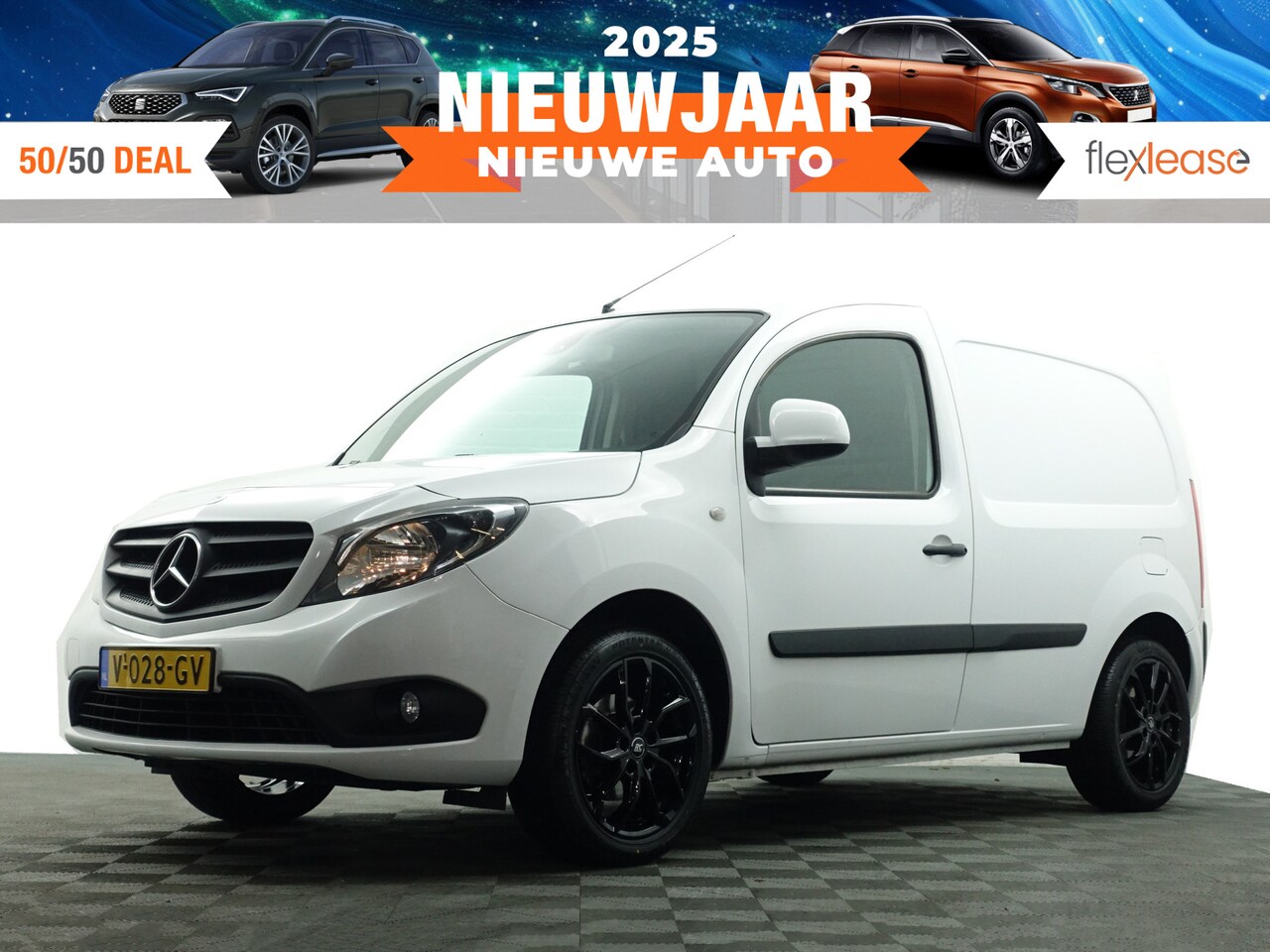 Mercedes-Benz Citan - 109 CDI Euro 6 Urban Amg- Kast Inrichting, Park Assist, Clima, Bluetooth Audio, Cruise - AutoWereld.nl