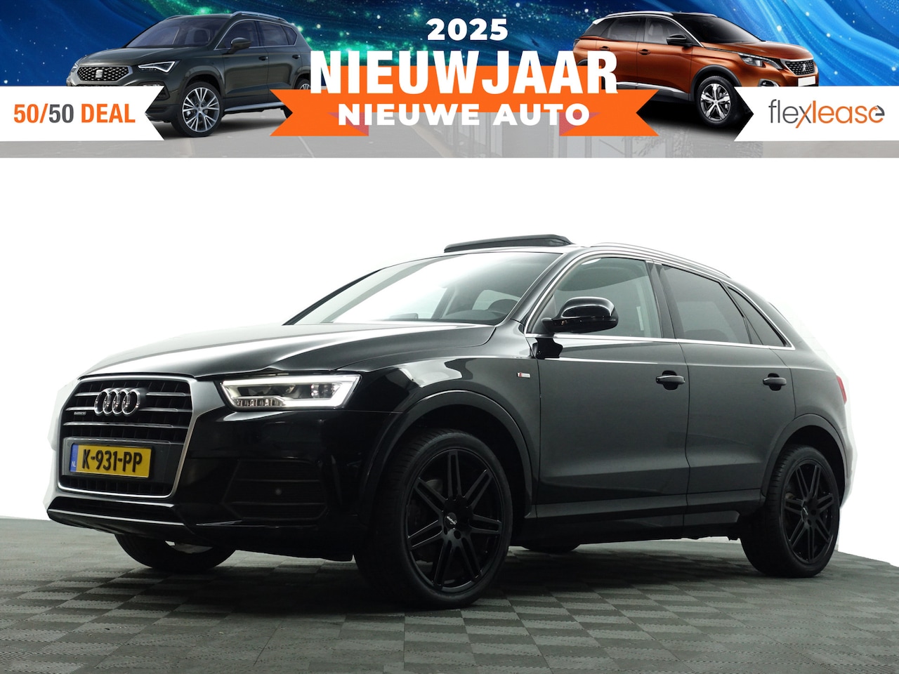 Audi Q3 - 2.0 TFSI Quattro S-line Aut- Panodak, Xenon Led, Sport Leder, Keyless, Park Assist - AutoWereld.nl