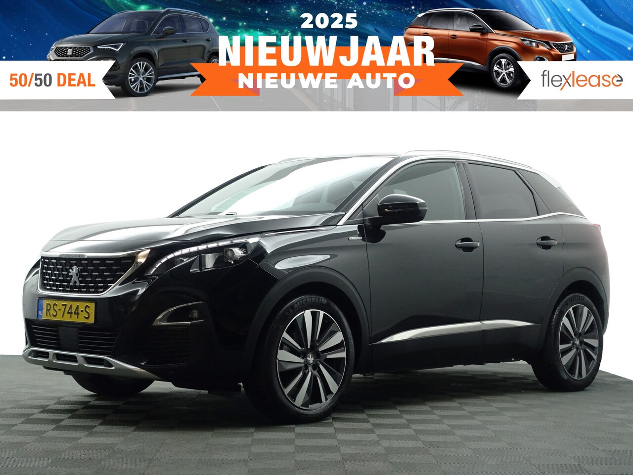 Peugeot 3008 - 1.2 PureTech GT Line- Keyless, 360 Camera, Sfeerverlichting, Ada Cruise, Xenon Led, Trekha - AutoWereld.nl