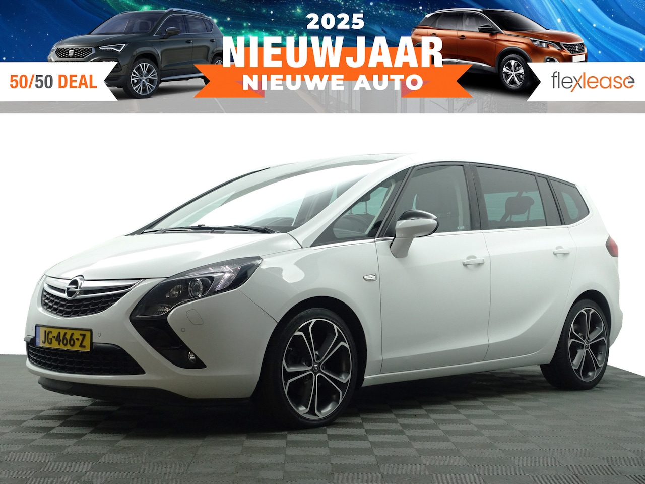 Opel Zafira Tourer - 1.4 Innovation OPC- 7 Pers, Panoramadak, Xenon Led, Stuur/Stoelverwarming, Camera, Sfeerve - AutoWereld.nl