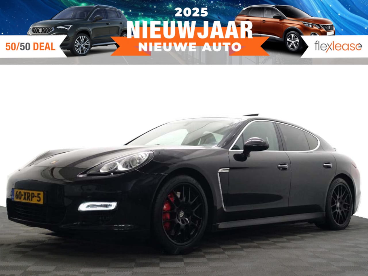 Porsche Panamera - 4.8 Turbo 4 S 500pk Sport Chrono PDK Aut- Schuifdak, Stoelventilatie, Memory Seats, Luchtv - AutoWereld.nl