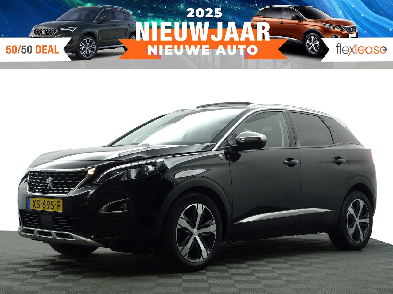 Peugeot 3008 - 1.2 PureTech Crossway Premium Aut- Panodak, Carplay, Focal Audio, Sfeerverlichting, Dynami - AutoWereld.nl