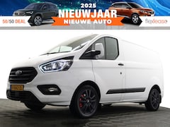 Ford Transit Custom - 320 2.0 TDCI Euro 6 L1 Sportline- 3 Pers, Carplay, Navi, Park Assist, Cruise, Clima, Grijs