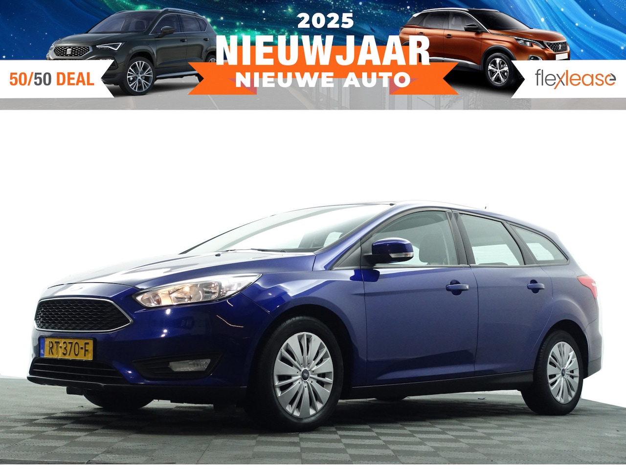 Ford Focus Wagon - 1.0 Titanium- Navi, Park Assist, Clima, Cruise, Bluetooth Multimedia - AutoWereld.nl