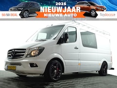 Mercedes-Benz Sprinter - 316 2.2 CDI 366 HD Ambition Aut- Dubbele Cabine, 5/6 Pers, Designo Leder, Camera, Navi, Cl