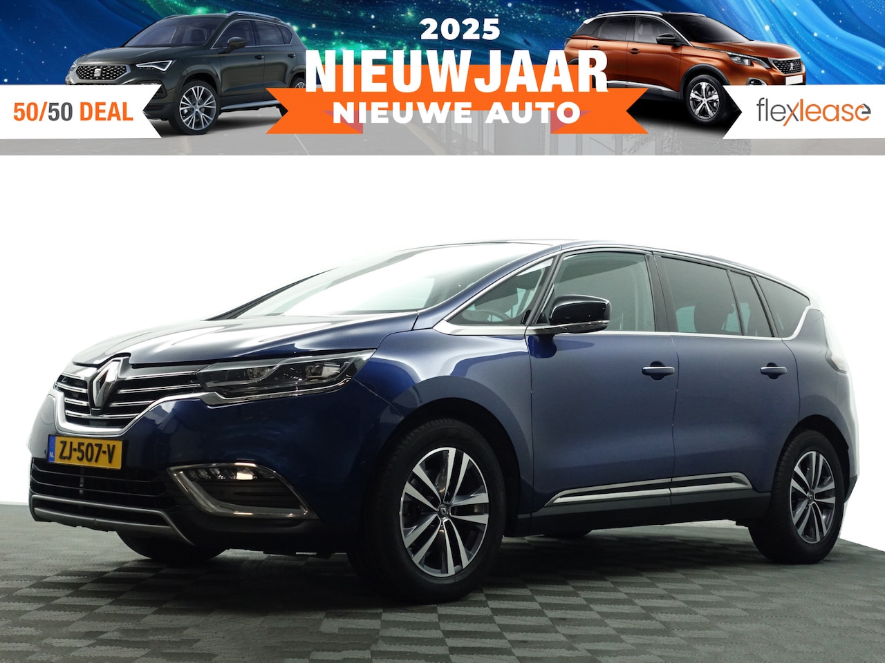 Renault Espace - 1.8 TCe Intens Panoramic Aut- Panoramadak, Xenon Led, Park Assist, Blindspot, Comfort Inte - AutoWereld.nl