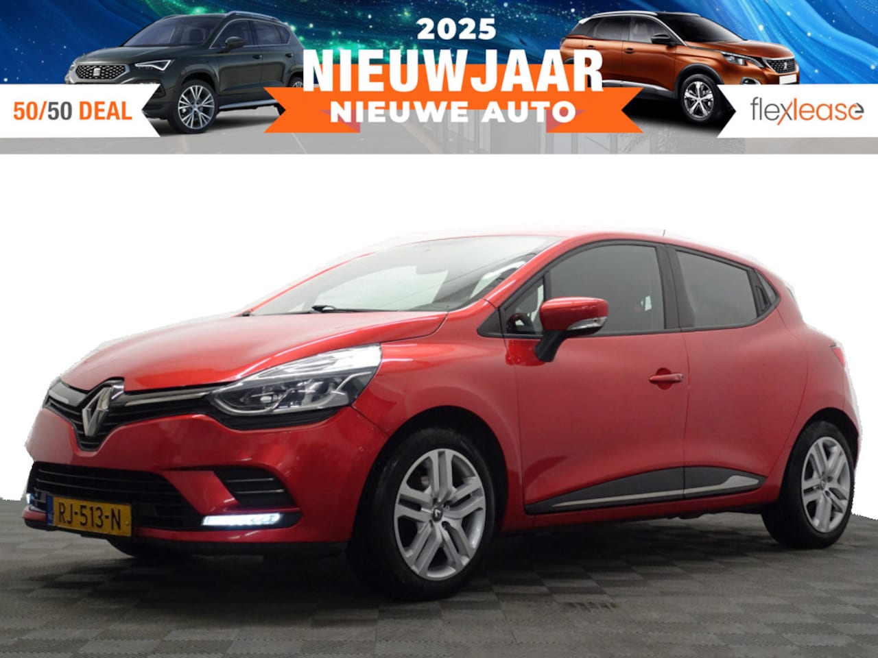 Renault Clio - 0.9 TCe Sport- Full map Navi, Xenon Led, Cruise, ECC, LMV - AutoWereld.nl