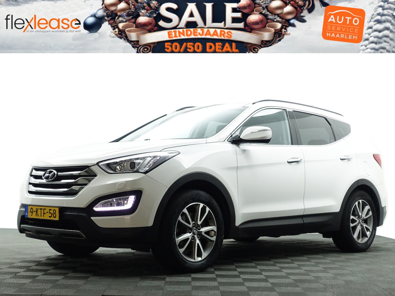 Hyundai Santa Fe - 2.4i GDI Business Edition Panodak, Park Assist, Xenon Led, Stoelverwarming, Leder Interieu - AutoWereld.nl