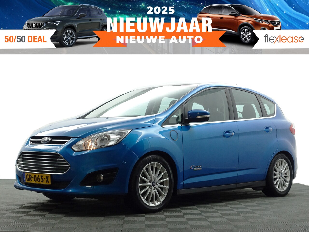 Ford C-Max - 2.0 Plug-in Hybrid Titanium Plus Aut- Panodak, Camera, Elektrische Leder Interieur, Sync A - AutoWereld.nl