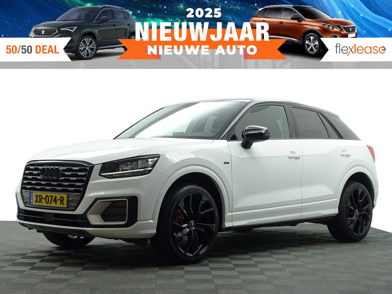 Audi Q2 - 35 TFSI 150pk S Line Aut- Two Tone, Navi, Park Assist, Privacy Glass, Clima, Cruise, Sport - AutoWereld.nl