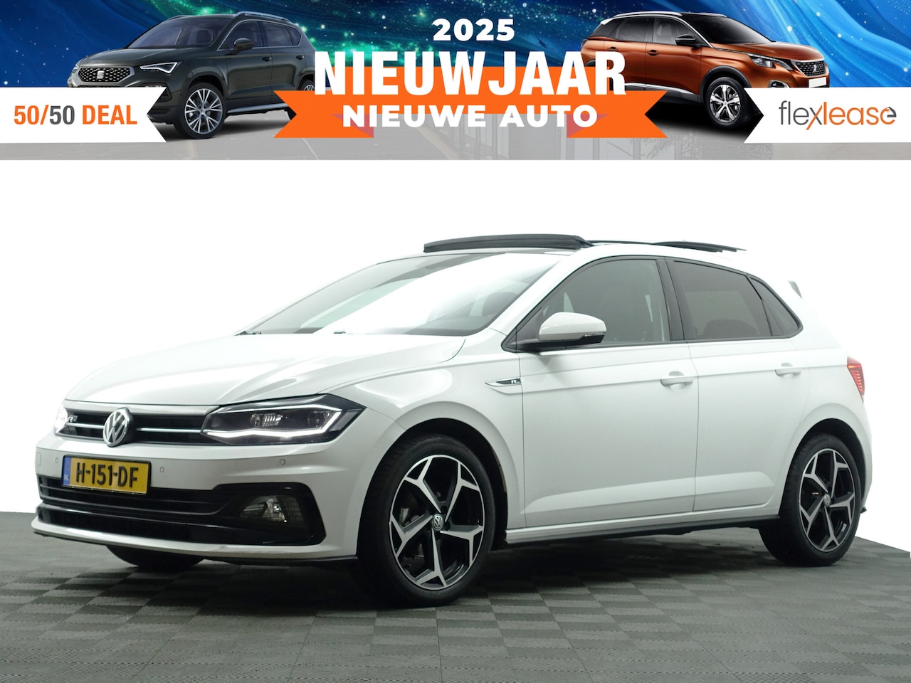 Volkswagen Polo - 1.0 TSI R Line Aut- Panodak, Virtual Cockpit, Xenon Led, Ada Cruise, Carplay, Park Assist, - AutoWereld.nl