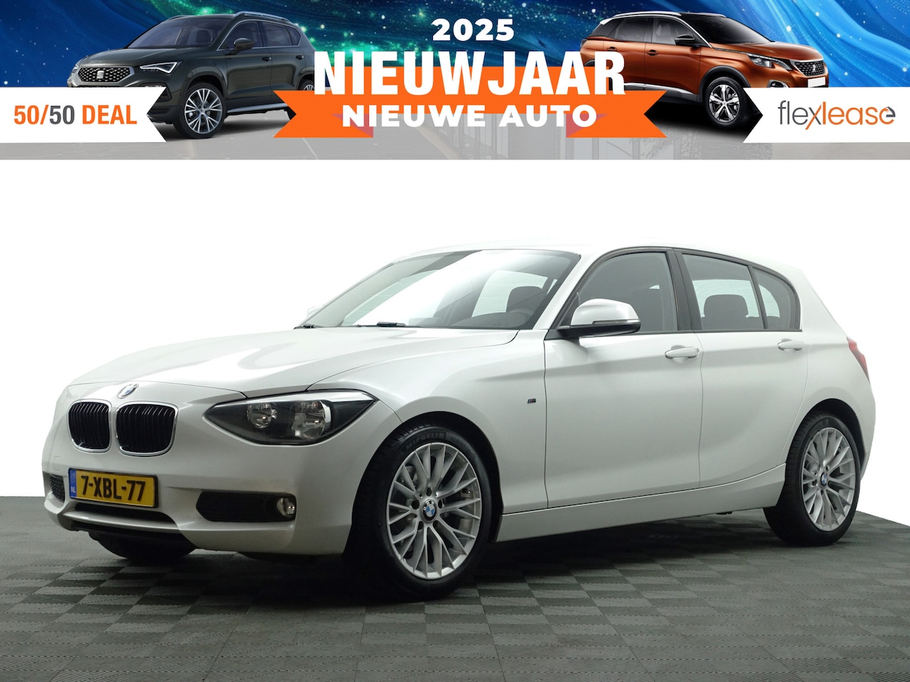 BMW 1-serie - 116i High Executive Aut- 129dkm NAP, Camera, Dynamic Select, Navi, Clima, Cruise - AutoWereld.nl