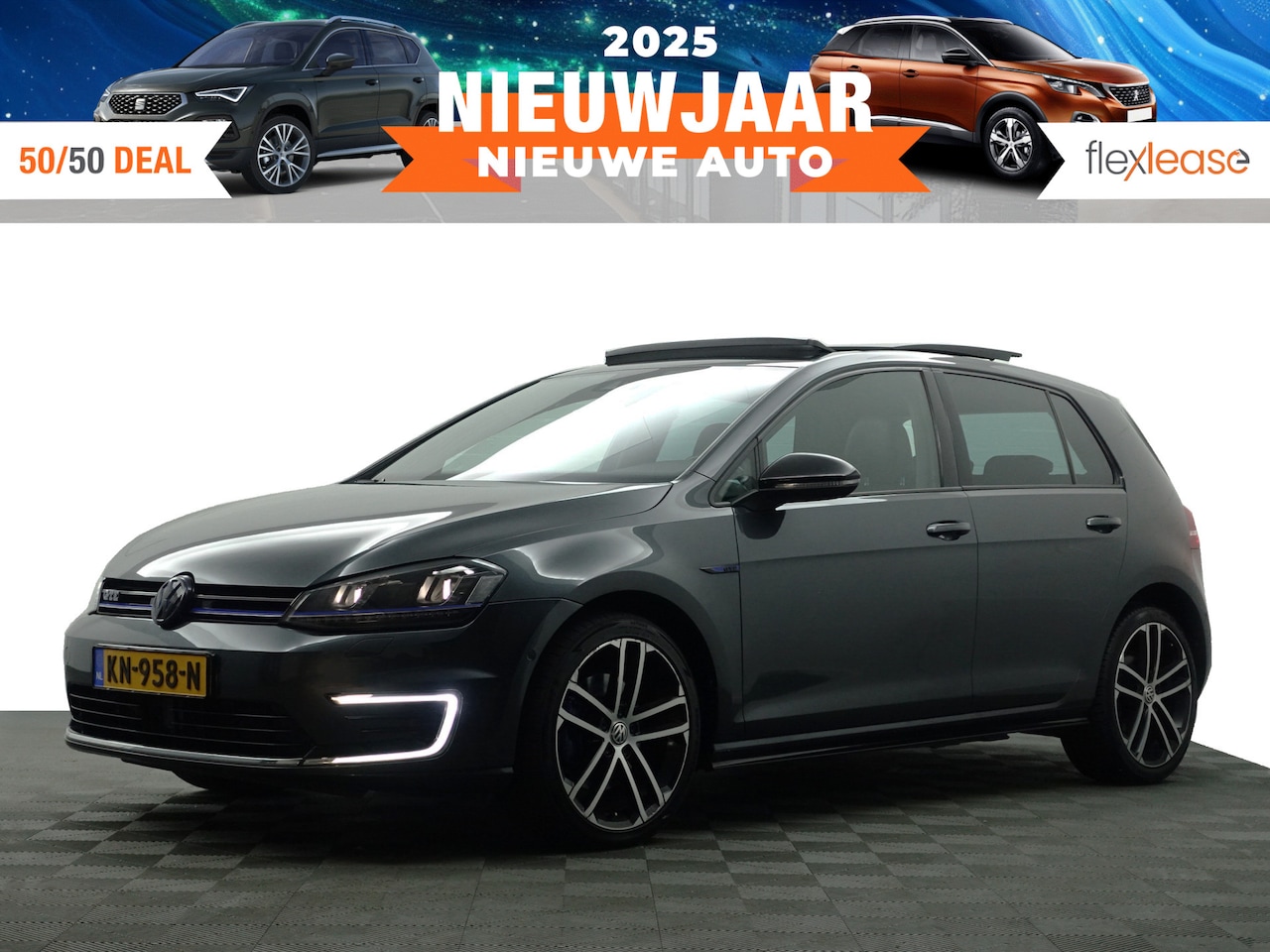 Volkswagen Golf - 1.4 TSI GTE R Performance Aut- Panodak, Ada Cruise, Camera, Leder Interieur, Sfeerverlicht - AutoWereld.nl