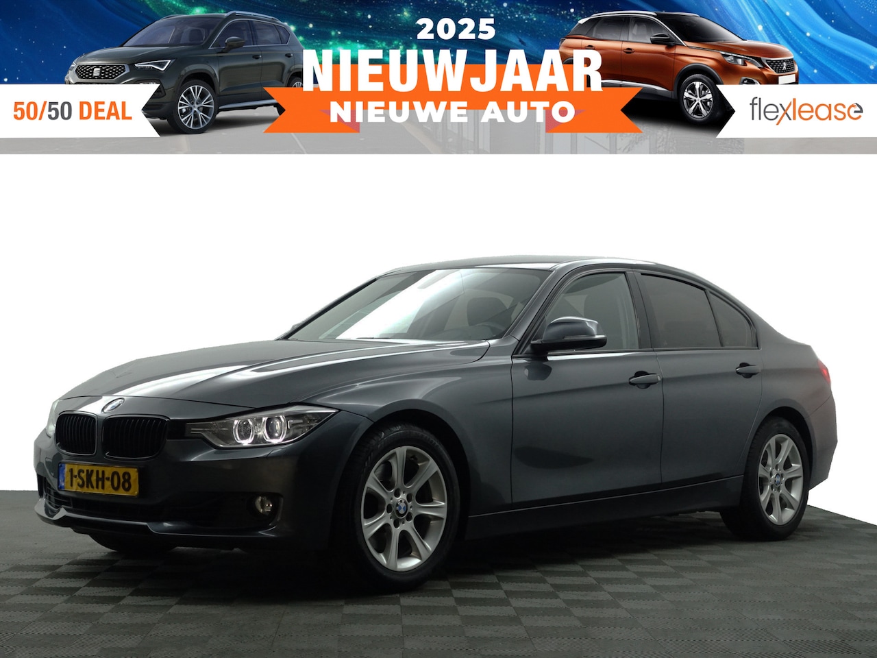 BMW 3-serie - 328i 245pk High Executive Aut- Xenon Led, Park Assist, Navi, Clima, Dynamic Select, Sfeerv - AutoWereld.nl