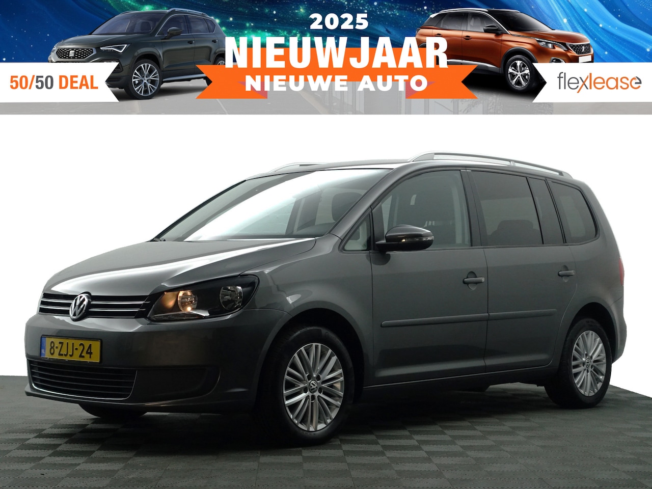 Volkswagen Touran - 1.2 TSI Highline BlueMotion- 7 Pers, Park Assist, Navi, Clima, Cruise, Sport Interieur - AutoWereld.nl