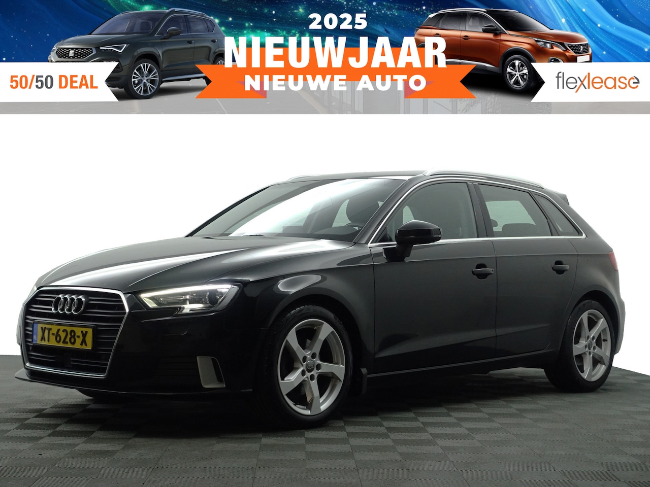 Audi A3 Sportback - 1.5 TFSI Pro Line S Plus Aut- Xenon Led, Virtual Cockpit, Sfeerverlichting, Sport Interieu - AutoWereld.nl