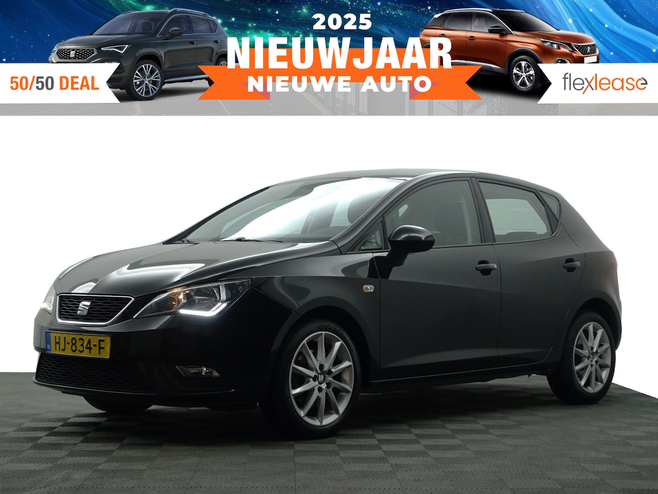 Seat Ibiza - 1.0 EcoTSI Dynamic- Carplay, Led, Navi, Clima, Cruise, Park Assist, Sport Interieur - AutoWereld.nl